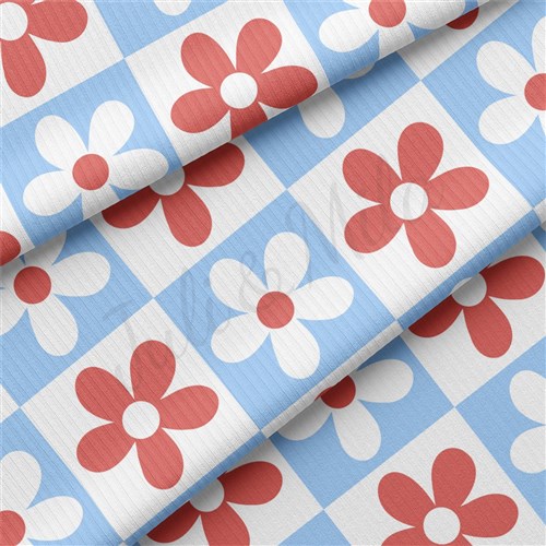 4th of July Rib Knit Fabric by Yard, RBK2050 & Get a Free $89.99 Embroidery Bundle