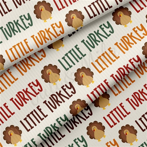 Thanksgiving Rib Knit Fabric by Yard, RBK2038 & Get a Free $89.99 Embroidery Bundle