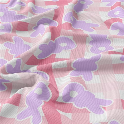 Easter Rib Knit Fabric by Yard, RBK2056 & Get a Free $89.99 Embroidery Bundle