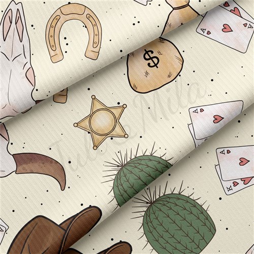 Western Rib Knit Fabric by Yard, RBK2023 & Get a Free $89.99 Embroidery Bundle