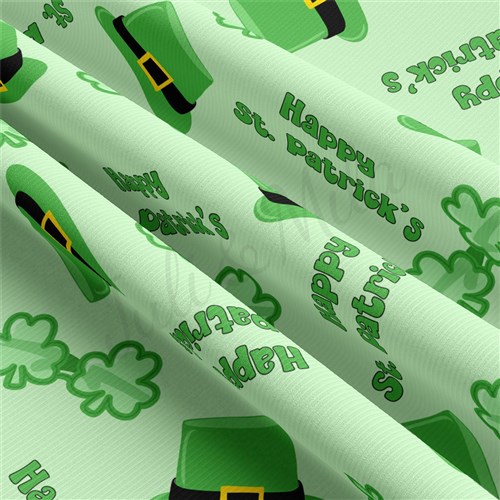 St. Patrick's Rib Knit Fabric by Yard, RBK2068 & Get a Free $89.99 Embroidery Bundle