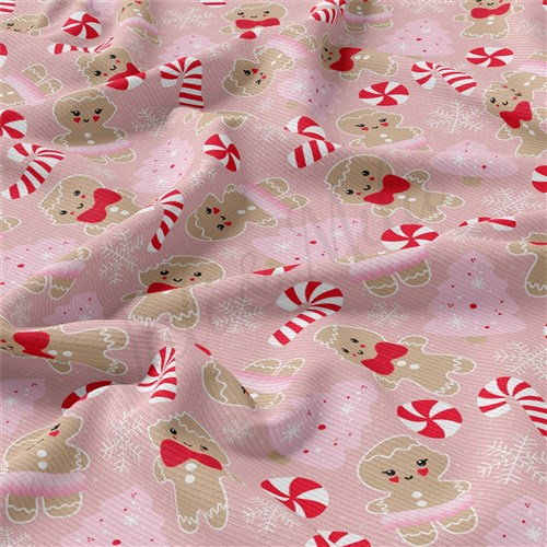 Christmas Rib Knit Fabric by Yard, RBK2030 & Get a Free $89.99 Embroidery Bundle