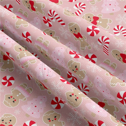 Christmas Rib Knit Fabric by Yard, RBK2030 & Get a Free $89.99 Embroidery Bundle