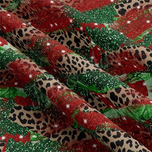 Christmas Rib Knit Fabric by Yard, RBK2031 & Get a Free $89.99 Embroidery Bundle