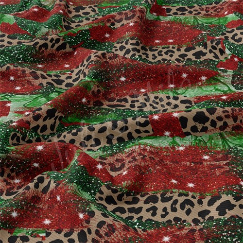 Christmas Rib Knit Fabric by Yard, RBK2031 & Get a Free $89.99 Embroidery Bundle