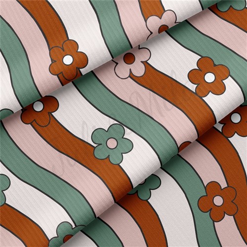 Christmas Rib Knit Fabric by Yard, RBK2027 & Get a Free $89.99 Embroidery Bundle