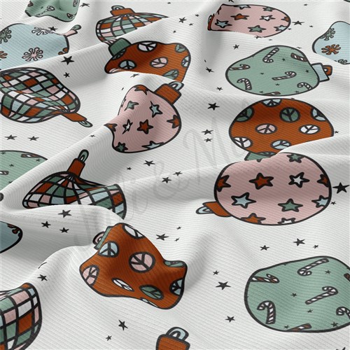 Christmas Rib Knit Fabric by Yard, RBK2017 & Get a Free $89.99 Embroidery Bundle