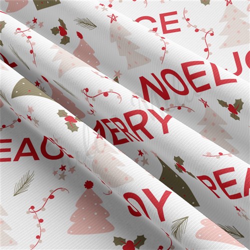 Christmas Rib Knit Fabric by Yard, RBK2040 & Get a Free $89.99 Embroidery Bundle