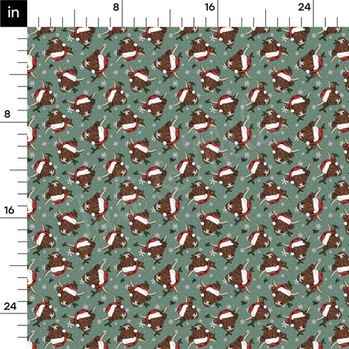 Christmas Rib Knit Fabric by Yard, RBK2033 & Get a Free $89.99 Embroidery Bundle