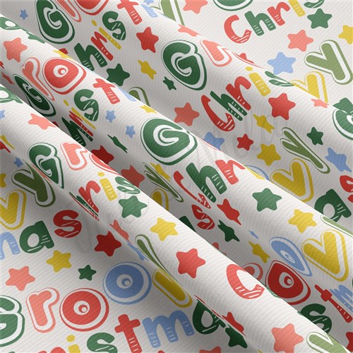 Christmas Rib Knit Fabric by Yard, RBK2032 & Get a Free $89.99 Embroidery Bundle