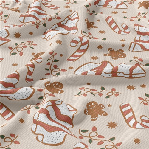 Christmas Rib Knit Fabric by Yard, RBK2019 & Get a Free $89.99 Embroidery Bundle