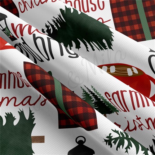 Christmas Rib Knit Fabric by Yard, RBK2014 & Get a Free $89.99 Embroidery Bundle
