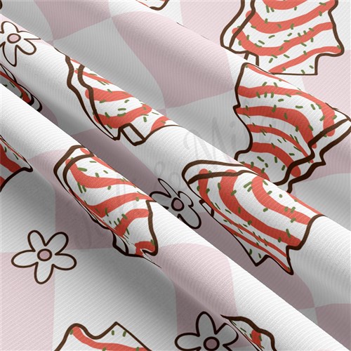 Christmas Rib Knit Fabric by Yard, RBK2012 & Get a Free $89.99 Embroidery Bundle