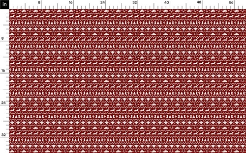 Christmas Rib Knit Fabric by Yard, RBK2075 & Get a Free $89.99 Embroidery Bundle