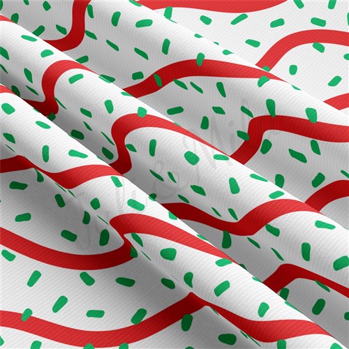 Christmas Rib Knit Fabric by Yard, RBK2067 & Get a Free $89.99 Embroidery Bundle