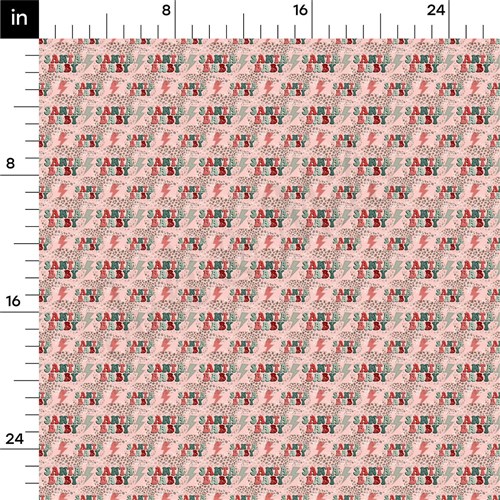Christmas Rib Knit Fabric by Yard, RBK2063 & Get a Free $89.99 Embroidery Bundle