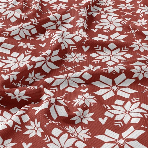 Christmas Rib Knit Fabric by Yard, RBK2059 & Get a Free $89.99 Embroidery Bundle
