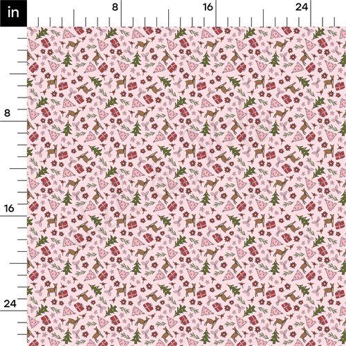 Christmas Rib Knit Fabric by Yard, RBK2052 & Get a Free $89.99 Embroidery Bundle