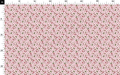 Christmas Rib Knit Fabric by Yard, RBK2052 & Get a Free $89.99 Embroidery Bundle