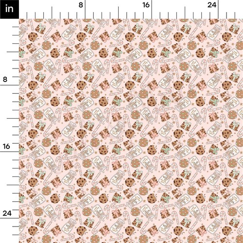 Christmas Rib Knit Fabric by Yard, RBK2073 & Get a Free $89.99 Embroidery Bundle