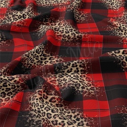 Christmas Rib Knit Fabric by Yard, RBK2058 & Get a Free $89.99 Embroidery Bundle