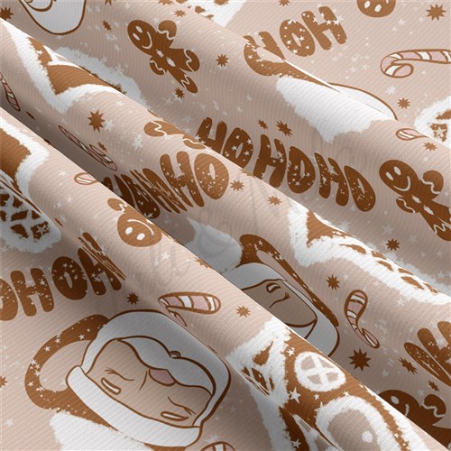 Christmas Rib Knit Fabric by Yard, RBK2047 & Get a Free $89.99 Embroidery Bundle
