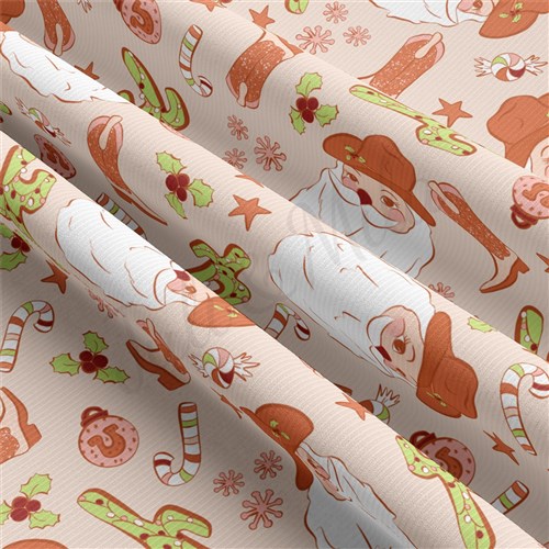 Christmas Rib Knit Fabric by Yard, RBK2042 & Get a Free $89.99 Embroidery Bundle