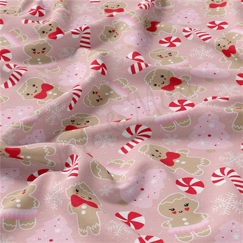 Christmas Double Brushed Polyester Fabric Jersey Stretchy Soft Polyester Stretch Fabric