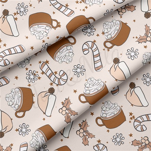 Christmas Double Brushed Polyester Fabric Jersey Stretchy Soft Polyester Stretch Fabric