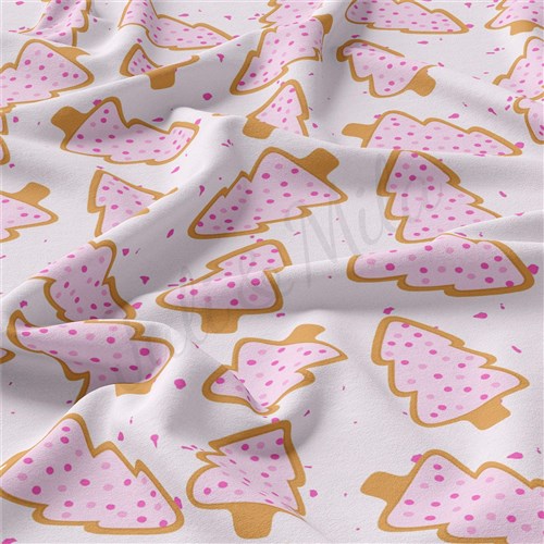 Christmas Double Brushed Polyester Fabric Jersey Stretchy Soft Polyester Stretch Fabric