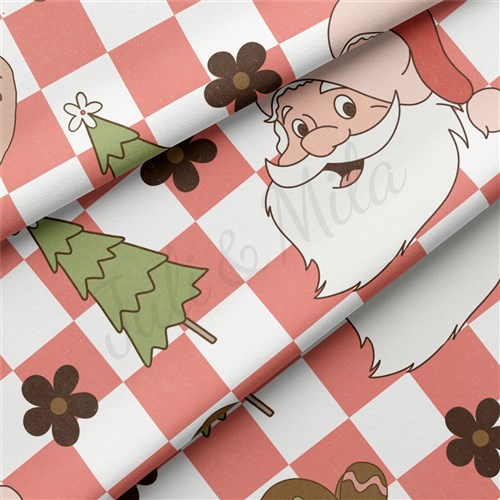 Christmas Double Brushed Polyester Fabric Jersey Stretchy Soft Polyester Stretch Fabric