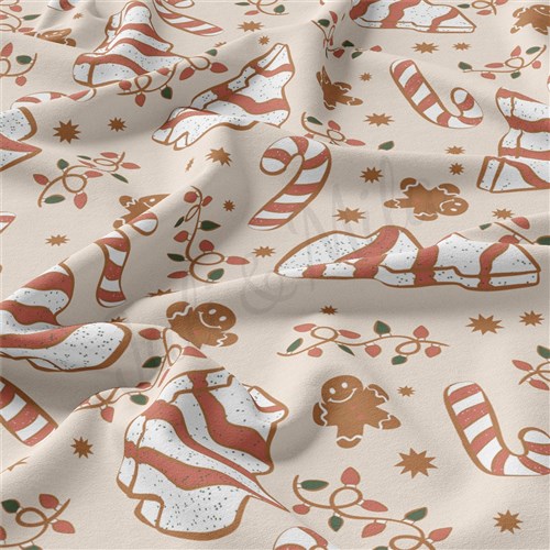 Christmas Double Brushed Polyester Fabric Jersey Stretchy Soft Polyester Stretch Fabric