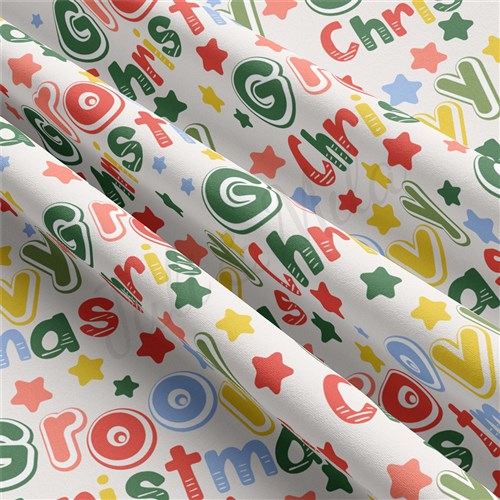 Christmas Double Brushed Polyester Fabric Jersey Stretchy Soft Polyester Stretch Fabric