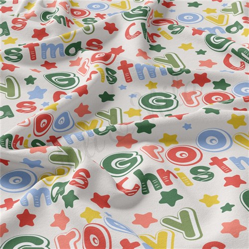 Christmas Double Brushed Polyester Fabric Jersey Stretchy Soft Polyester Stretch Fabric