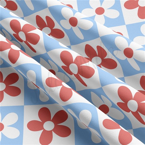 4th of July Patriotic Double Brushed Polyester Fabric Jersey Stretchy Soft Polyester Stretch Fabric