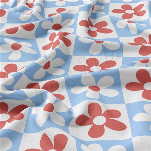 4th of July Patriotic Double Brushed Polyester Fabric Jersey Stretchy Soft Polyester Stretch Fabric