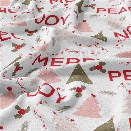 Christmas Double Brushed Polyester Fabric Jersey Stretchy Soft Polyester Stretch Fabric