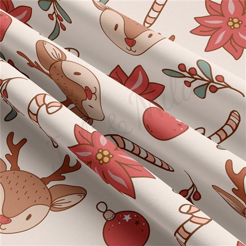 Christmas Double Brushed Polyester Fabric Jersey Stretchy Soft Polyester Stretch Fabric