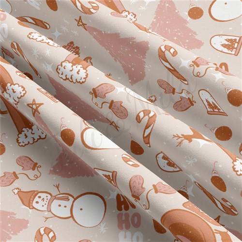 Christmas Double Brushed Polyester Fabric Jersey Stretchy Soft Polyester Stretch Fabric