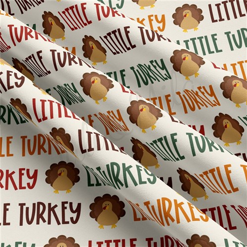 Thanksgiving Double Brushed Polyester Fabric Jersey Stretchy Soft Polyester Stretch Fabric