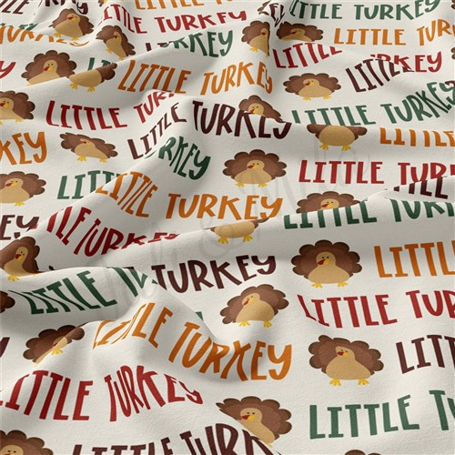 Thanksgiving Double Brushed Polyester Fabric Jersey Stretchy Soft Polyester Stretch Fabric