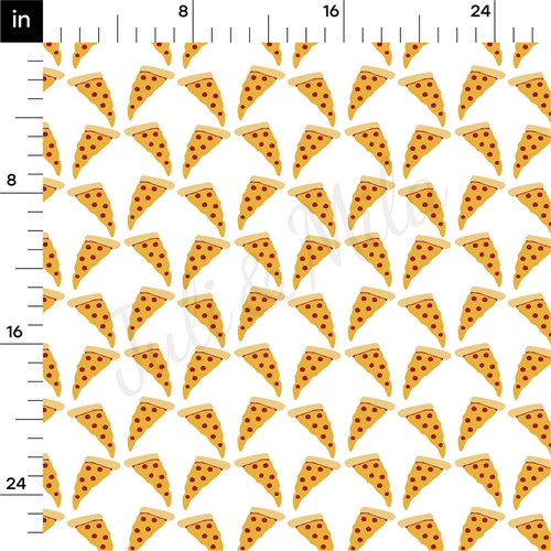 Pizza Double Brushed Polyester Fabric Jersey Stretchy Soft Polyester Stretch Fabric