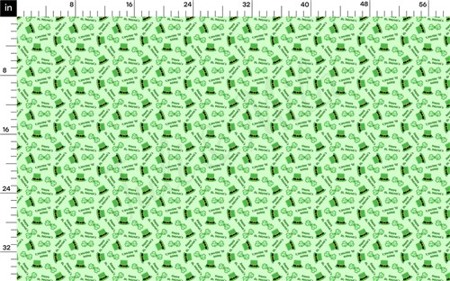 St. Patrick's Day Double Brushed Polyester Fabric Jersey Stretchy Soft Polyester Stretch Fabric