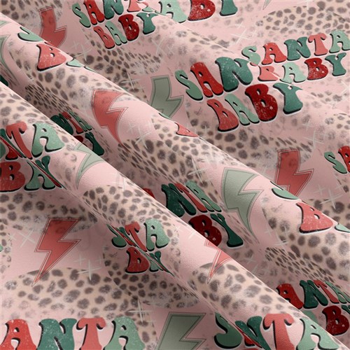 Christmas Double Brushed Polyester Fabric Jersey Stretchy Soft Polyester Stretch Fabric
