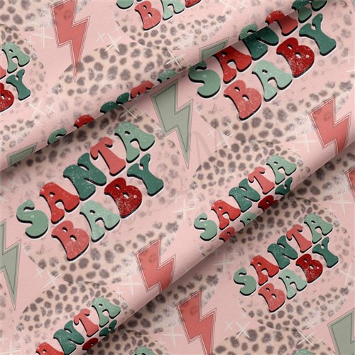 Christmas Double Brushed Polyester Fabric Jersey Stretchy Soft Polyester Stretch Fabric