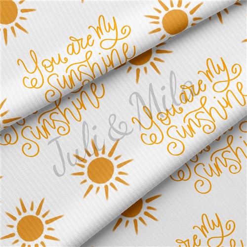 Rib Knit Fabric by Yard, mysunshine RBK & Get a Free $89.99 Embroidery Bundle