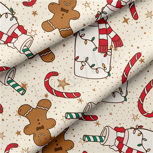 christmas Christmas Double Brushed Polyester Fabric Jersey Stretchy Soft Polyester Stretch Fabric
