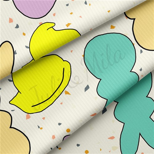 Rib Knit Fabric by Yard, RBK1403 & Get a Free $89.99 Embroidery Bundle