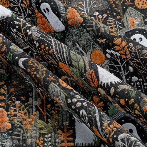 Autumn Fall Halloween Embroidery Rib Knit RBK1813 & Get a Free $89.99 Embroidery Bundle