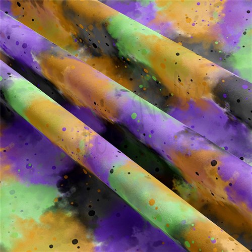 Mardi Gras Double Brushed Polyester Fabric Jersey Stretchy Soft Polyester Stretch Fabric